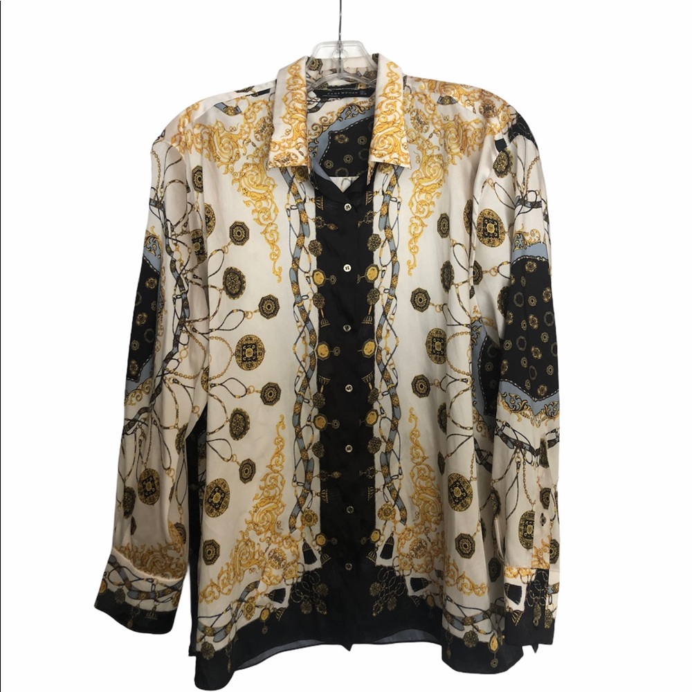 Zara Satin Blouse